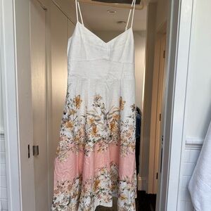 JOIE Floral Spaghetti Strap Dress